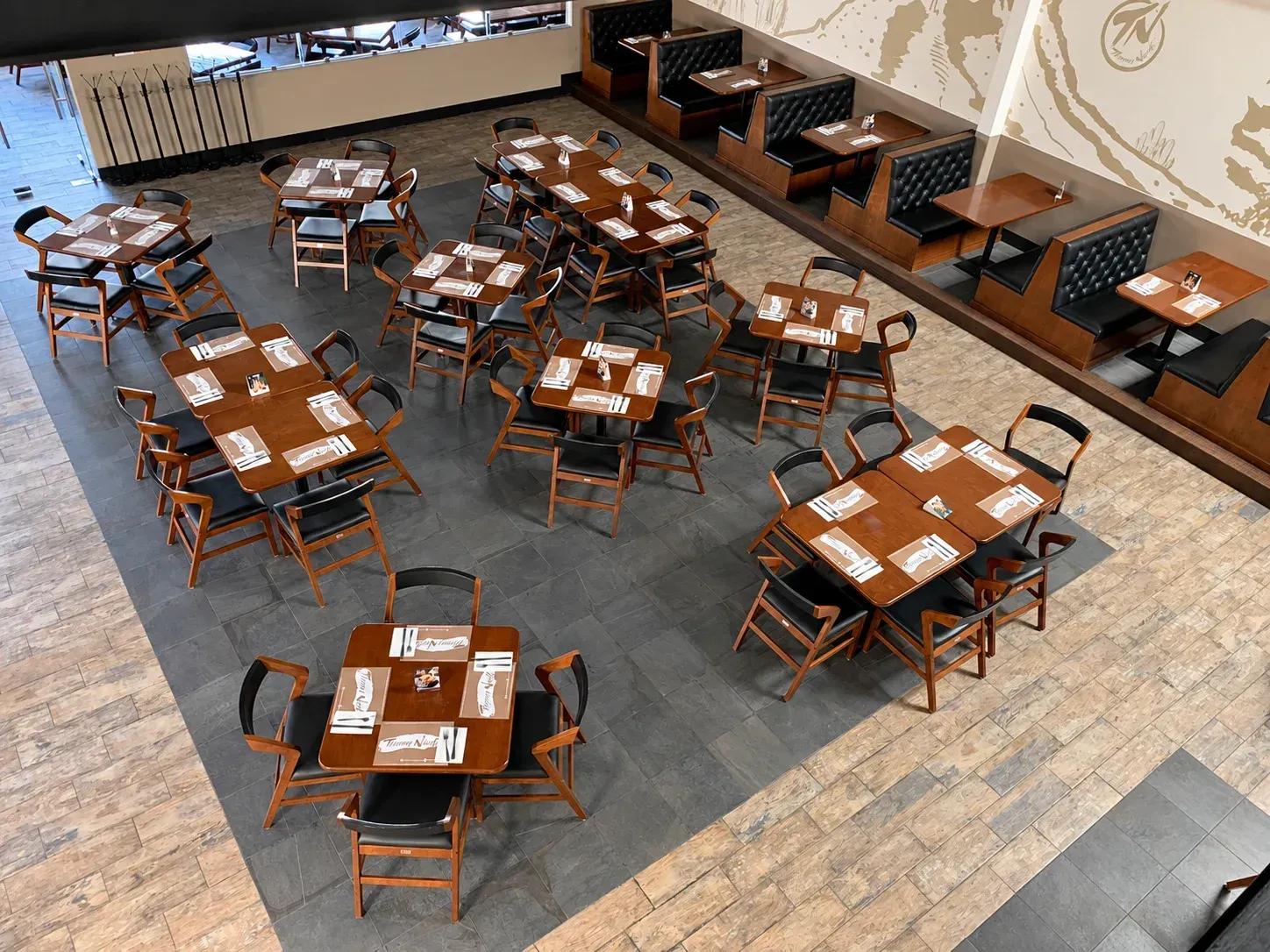 Mobiliario para restaurante